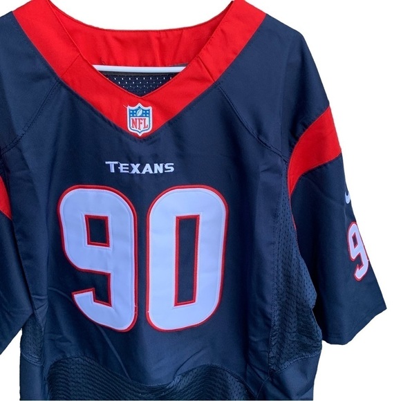 🆕 NFL Football Jersey Jadaveon Clowney Houston Texans Size 52 Blokette - Picture 2 of 8